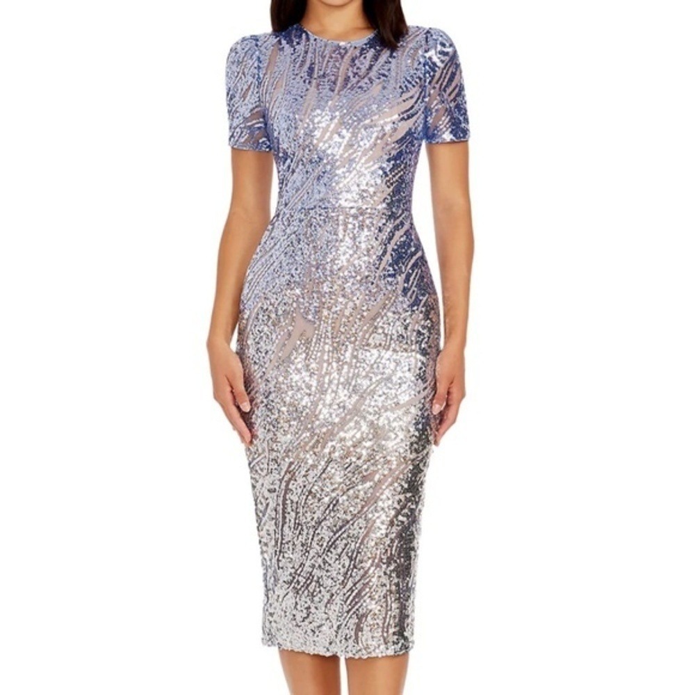 Dress The Population - Lia Midi Dress